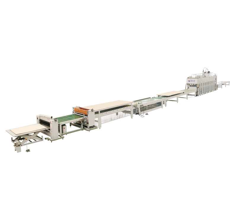 600T paper honeycomb lamination production line